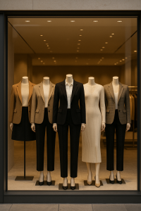 roupas vitrine