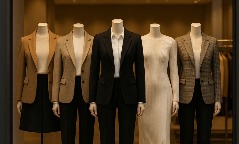 roupas vitrine